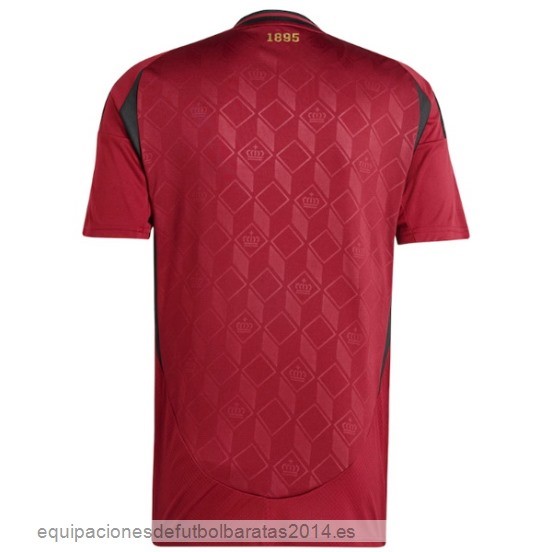 Nuevo Tailandia 1ª Camiseta Belgica 2024 Rojo Baratas